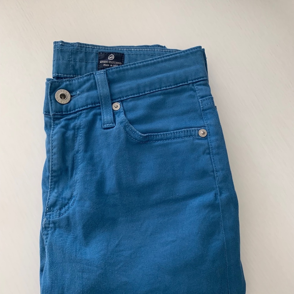 AG Adriano Goldschmied Farrah Skinny Ankle Jeans, Size 25